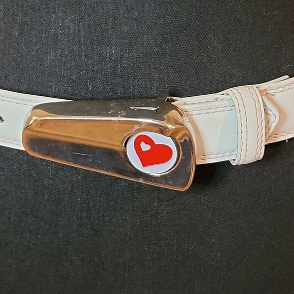 ONE EYERON Genuine Leather Belt, Golf Club Head Buckle, Inset Magnetic Marker - Picture 4 of 16